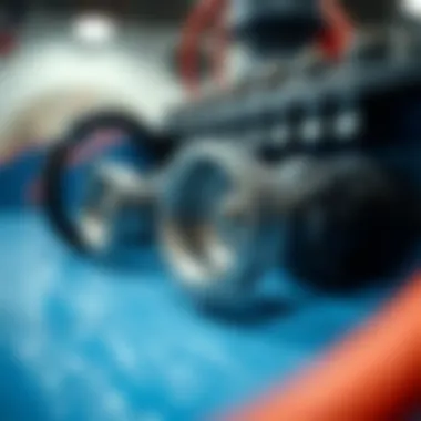 Components That Make Up Flowrider Technology Detailed view of Flowrider components