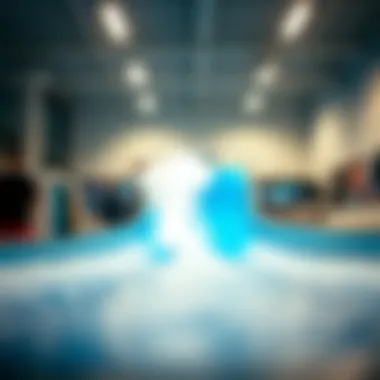 Installation of Flowrider in a Recreational Facility Facility showcasing Flowrider installation