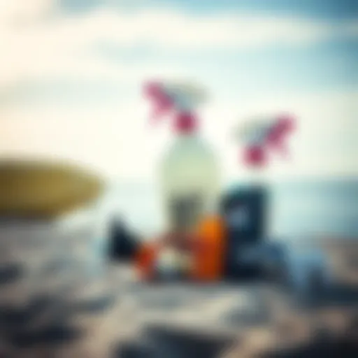 Key Components of a Beach Rinse Kit Essential items in a beach rinse kit