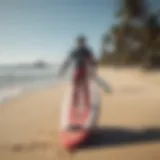 Cabrinha Special Agent surfboard on the beach