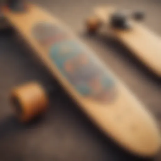 Diverse longboard designs showcasing various shapes and sizes