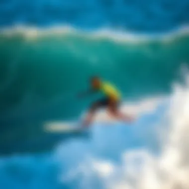 Rider demonstrating carving on a pintail longboard