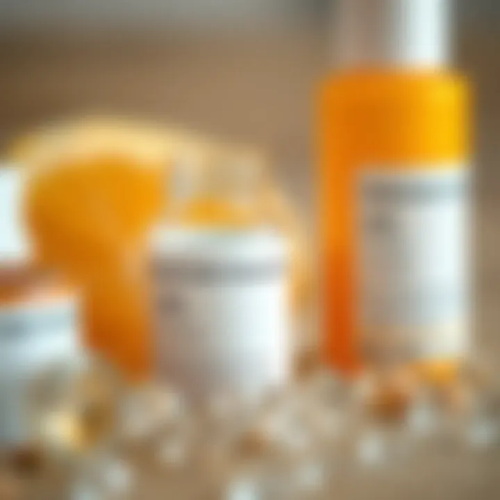 Understanding Sunscreen Formulations Close-up of sunscreen ingredients