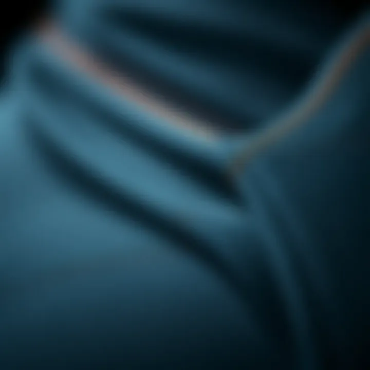 Understanding Wetsuit Materials Close-up of wetsuit material showcasing texture and flexibility