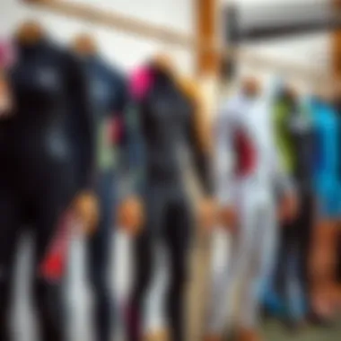 Leading Brands in Shorty Wetsuits Top brands of shorty wetsuits displayed together