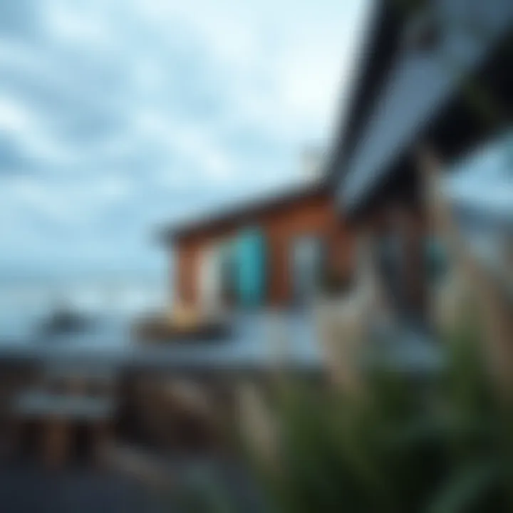 Surf Lodge Offering Ocean Views Stylish surf lodge with ocean views