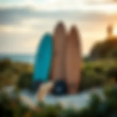 Eco-Friendly Innovation: The Sustainability of Cardboard Surfboards Environmental impact image showcasing the sustainability of cardboard surfboards