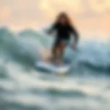 Durability test of inflatable paddle boards in ocean waves