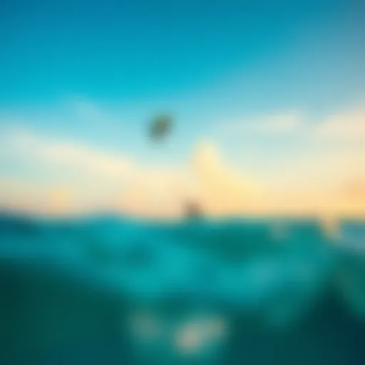 Kite Surfing Adventure in Key West Kite surfers enjoying the vibrant waters of Key West