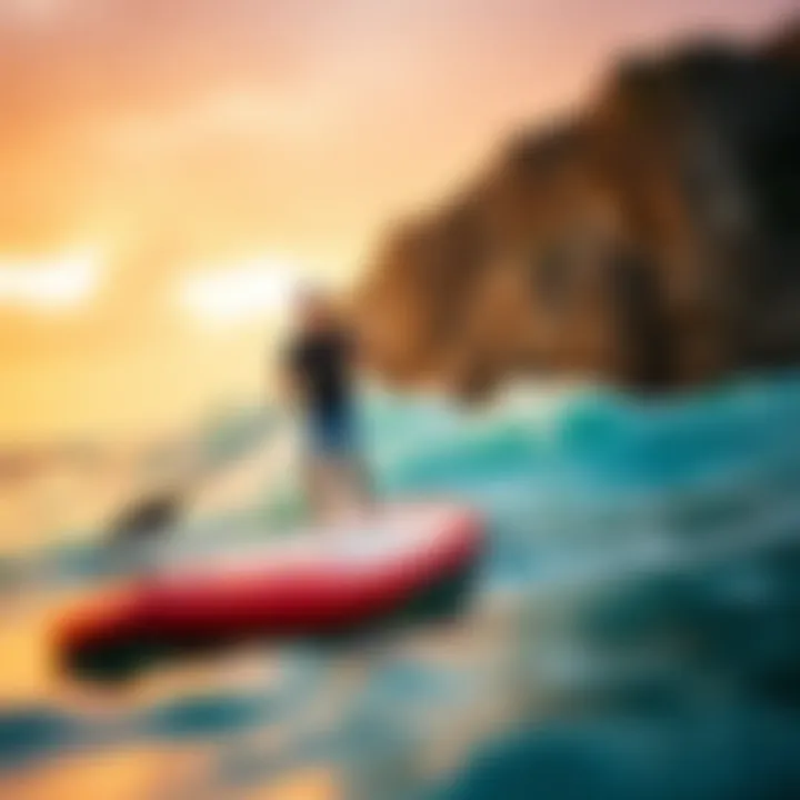 Visual guide to selecting the right paddle board based on activity type