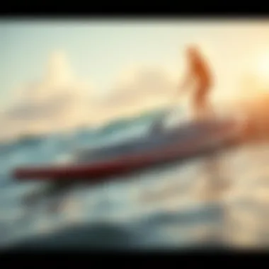 Infographic illustrating how materials affect paddle board performance