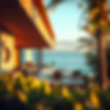 Modern Beachfront: Living in Harmony with Nature A modern beachfront property harmoniously integrating with its natural surroundings