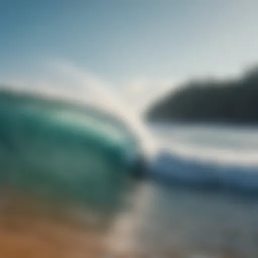 Scenic view of Surfline Terrace showcasing the waves