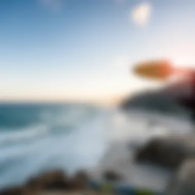 Surfline webcam showcasing pristine beach and waves