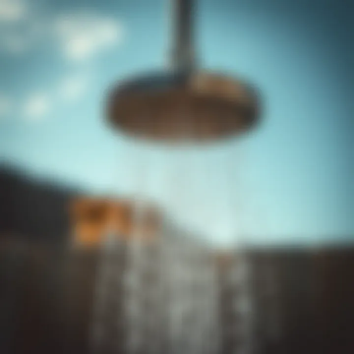 Quality Materials in Shower Head Design Quality materials used in shower head design