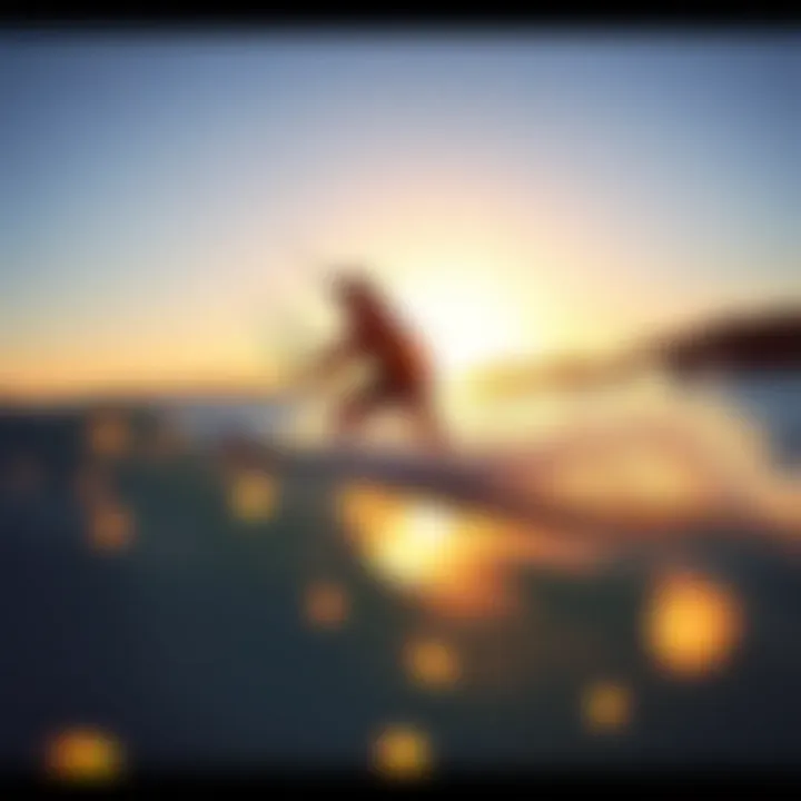 Cabrinha Drifter in Action Dynamic kitesurfing scene showcasing the Cabrinha Drifter in action