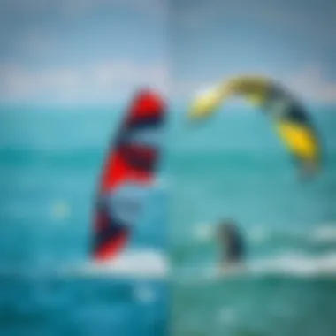 Cabrinha Drifter vs Competitors Side-by-side comparison of Cabrinha Drifter and competitor kites