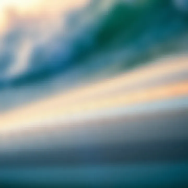 Innovative Sustainable Surfboard Materials Close-up of sustainable surfboard materials