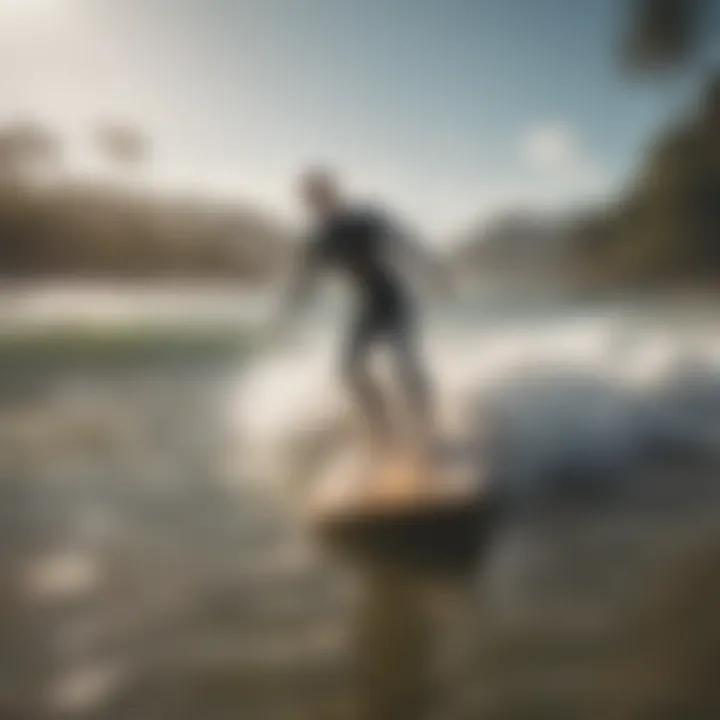 Beginners enjoying wakesurfing on stable boards