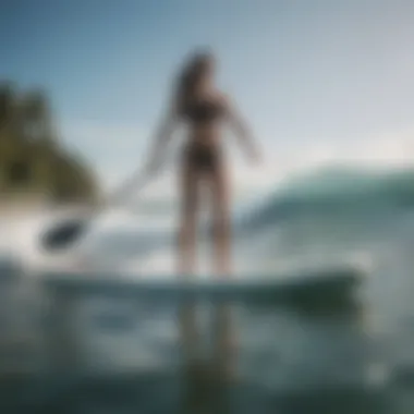 User-friendly features of a power paddle board