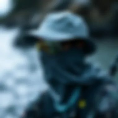 Breathable Fishing Hat with Neck Protection Breathable fishing hat with neck protection