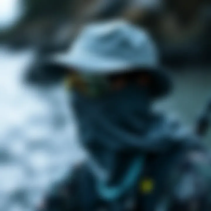 Breathable Fishing Hat with Neck Protection Breathable fishing hat with neck protection