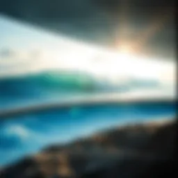 Innovative wave pool design showcasing advanced technology