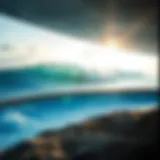 Advanced Wave Pool Design Innovative wave pool design showcasing advanced technology