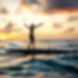 A sleek hydrofoil designed for surfboarding