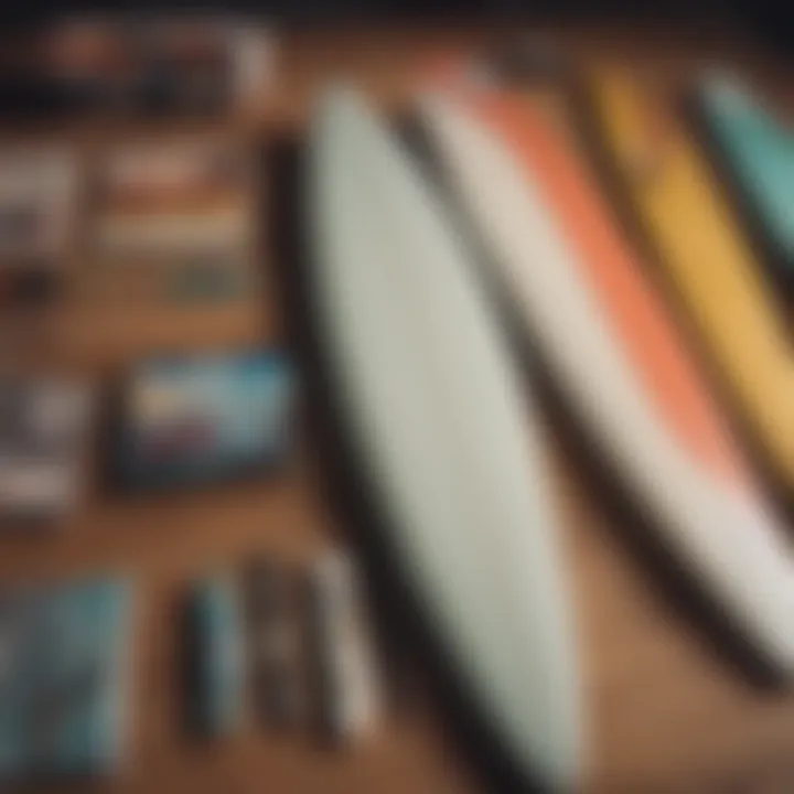 Complete kits for surfboard construction