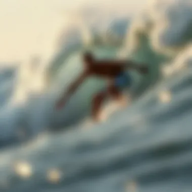 The Thrill of Surfing: A Cultural Connection to the Ocean Dynamic surf scene capturing the thrill of riding waves