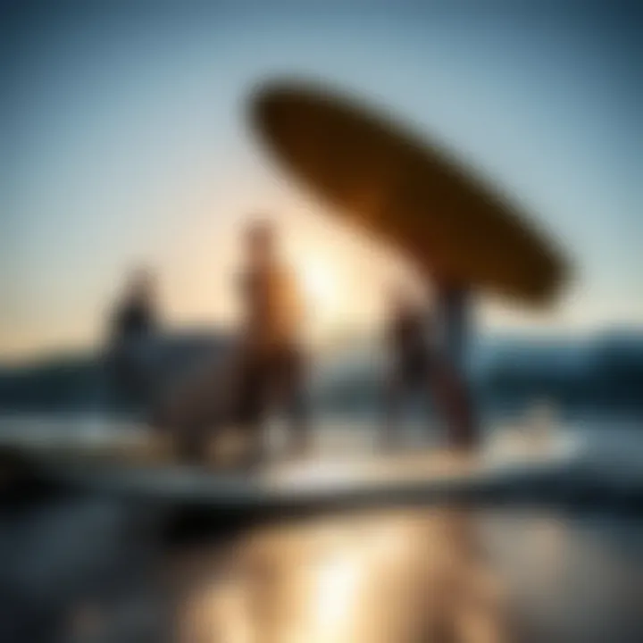 Surf School at LaPoint for All Skill Levels Local surf school with instructors teaching beginners