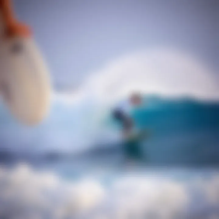 Surfer Riding the Waves at LaPoint A surfer catching a wave at LaPoint Santa Teresa