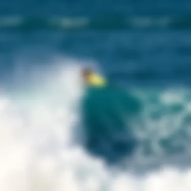 Perfect Waves in the Maldives Stunning surf scene in the Maldives showcasing perfect waves