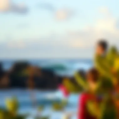 Scenic View of Local Surf Conditions Scenic view of local surf conditions