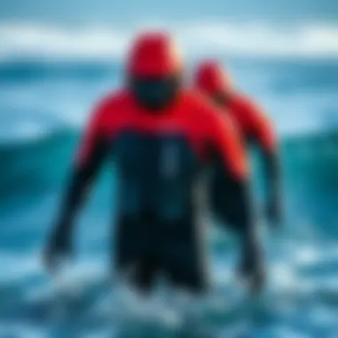 Advanced Waterproof Technology Illustration of waterproof technology in Ocean Rodeo dry suits
