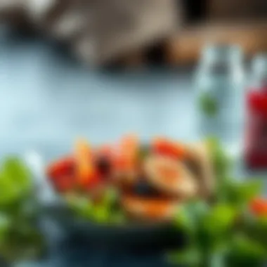 Nutritional Strategies to Combat Cramps A balanced meal rich in hydration and electrolytes