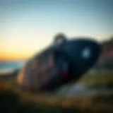 ProLite surfboard bag showcasing its sleek design and top-notch materials