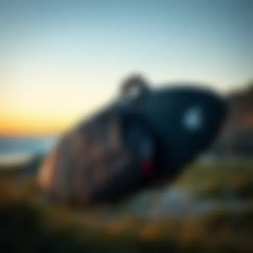 ProLite surfboard bag showcasing its sleek design and top-notch materials