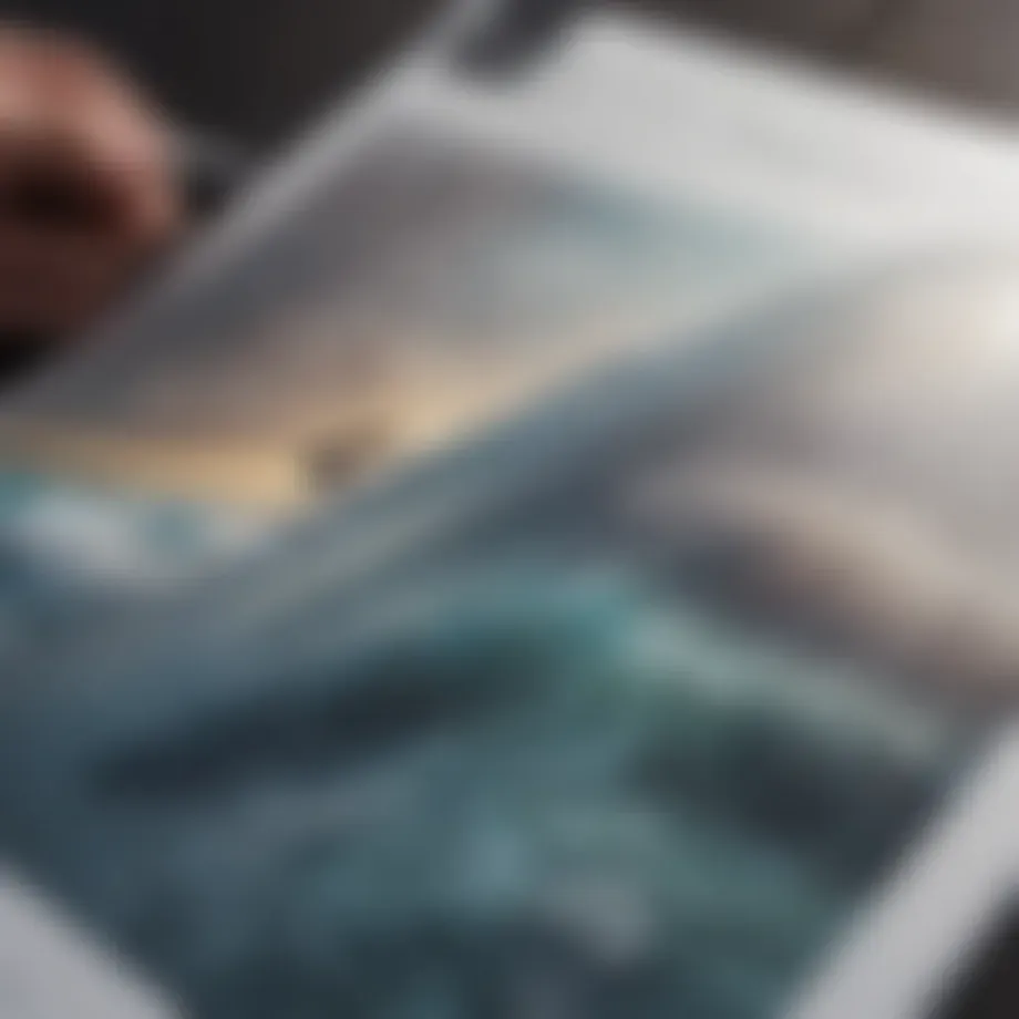 Illustration of Rip Curl size chart with specifications