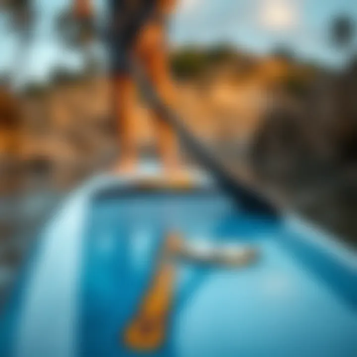 Choosing the Right Paddle Board for You Person selecting the right paddle board based on personal needs