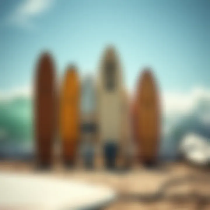 Exploring Surfboard Shapes and Designs Different surfboard shapes and designs for varied styles