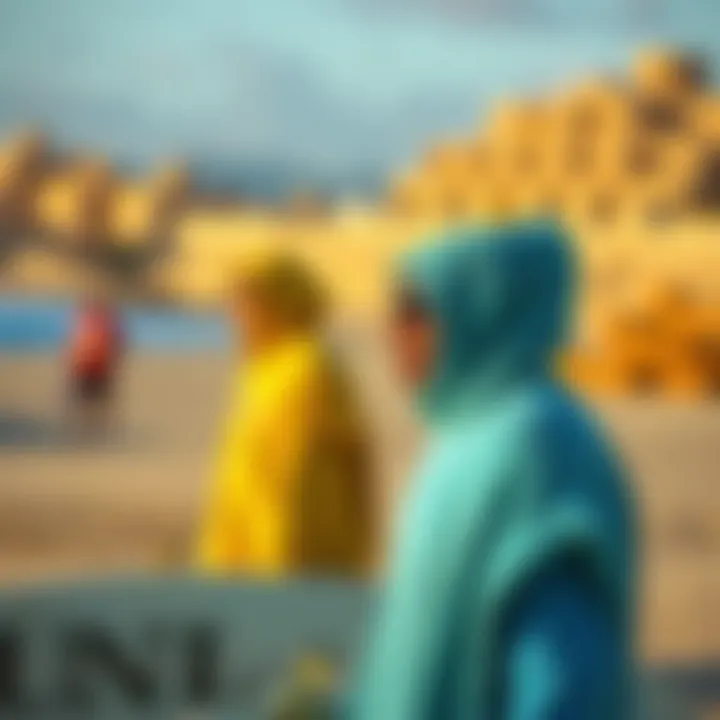 Cultural Influence of Terry Cloth Surf Ponchos Cultural impact of surf ponchos in beach lifestyle