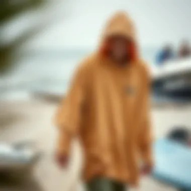 Unique Design Features of Terry Cloth Surf Ponchos Design features of a terry cloth surf poncho