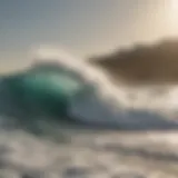 Epic waves crashing at Ericeira's coastline