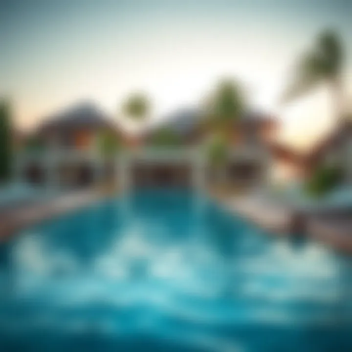 Luxurious Resort Amenities Luxurious amenities at a surf resort