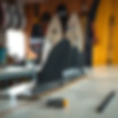 Maintenance tools and techniques for surfboard fins