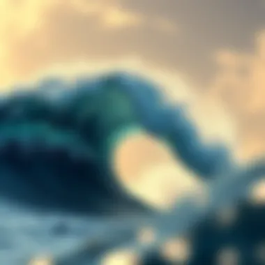 The Great Wave artwork reflecting surf culture