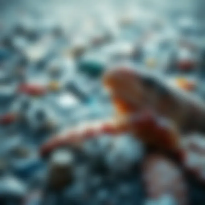 Impact of Plastic on Marine Ecosystems Marine life affected by plastic pollution