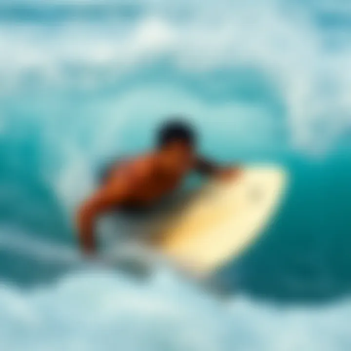 Surfing and Environmental Advocacy Surfing community advocating for ocean health